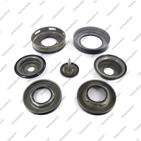 Комплект поршней (тип 1, Mazda, 7шт., обрезиненные, с поршнем сервопривода)