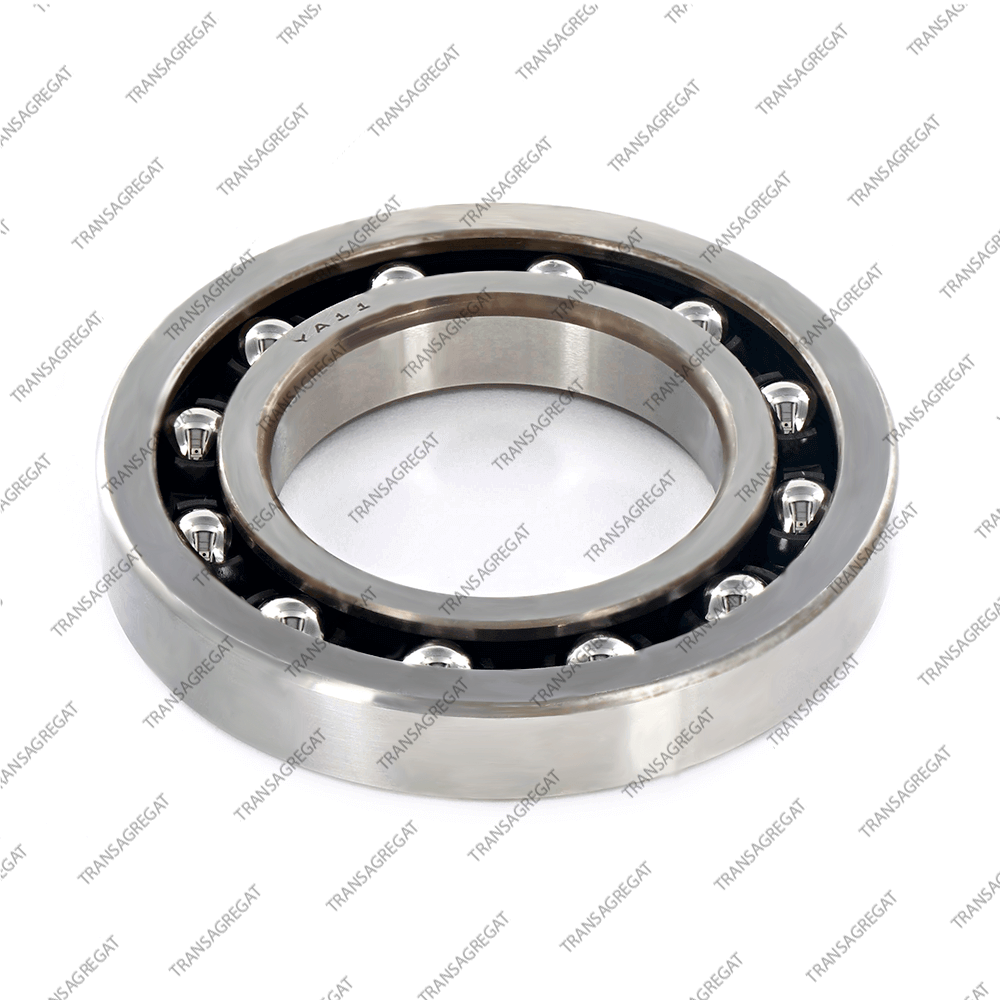 Подшипник ведущего шкива передний (тип 2, 49x87x14.0, шариковый, пластиковый сепаратор)